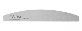 Dildė nagų poliravimui Osom Professional, Half Moon Shape, SE179J228240180 180/240, 1 vnt, 1/12