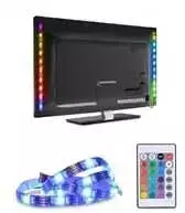 Solight LED RGB juostelė televizoriui, 2x 50cm, USB, jungiklis, pultelis