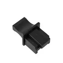 Solarix RJ45 jungties dangtelis, juodas