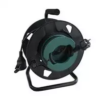 Solight būgninis prailginimo laidas, 1 lizdas, lauko sąlygoms, 25 m guminis kabelis, 3x 1,5 mm2, IP44
