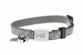 Kačių antkaklis Karlie Simon's Cat, 20-30cmx10mm, pilka