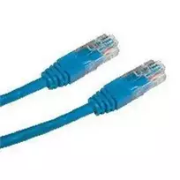 DATACOM DUOMENŲ RYŠIO KOMUTACINIS KABELIS Komutacinis kabelis UTP CAT6 0,5m mėlynas