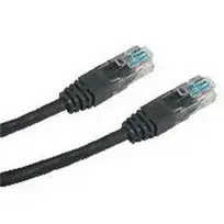 DATACOM PATCH CABLE UTP CAT6 0.25m juodas