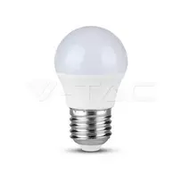 6,5W LED lemputė V-TAC, G45, E27, 4000K, SAMSUNG LED chip