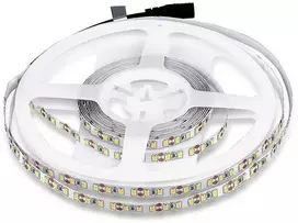 V-tac 8W/m LED juosta, 120LED/m, 3000K, 12V, 5m ritė