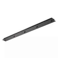 Pakabinamas šviestuvas Ideal Lux Tvirtinimo Elementas Rosone Lineare 5 Luci Nero