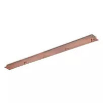 Pakabinamas šviestuvas Ideal Lux Tvirtinimo Elementas Rosone Lineare 5 Luci Rame Brunito