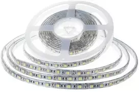 V-tac 11W/m LED juosta, 12V, 60LED/m, 3000K, IP65, 5m ritė