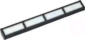 200W LED linijinis sandėlio šviestuvas, juodas, 6500K, SAMSUNG LED Chip