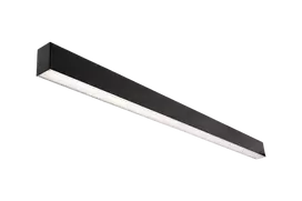 Pakabinamas šviestuvas 26W pakabinamas linijinis šviestuvas X-LINE SLIM L-DOWN LED COMPACT, juodas, 3000K, IP40