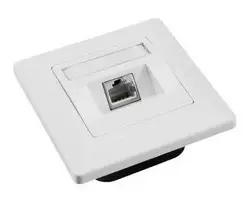 Solarix Solarix CAT6 STP lizdas 1 x RJ45 rąstiniam tinkui