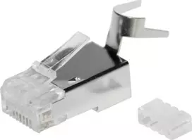 TINKLO KIŠTUKO JUNGTIS SOLARIX RJ45 CAT.6A STP EKRANUOTAS KRJS45/6ASLD 1 vnt.