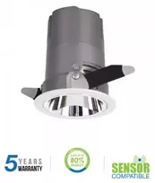 Lubinis šviestuvas V-tac 6W įleidžiamas šviestuvas COB, 4000K (natūraliai balta), CRI>95