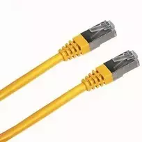 DATACOM Patch kabelis FTP CAT5E 0.5m žlutá