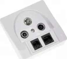 TST GALUTINIS LIZDAS GAR-SAT/2RJ R-TV SAT+RJ45+RJ11