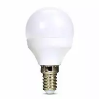 Solight LED lemputė, mini gaublys, 6W, E14, 6000K, 510lm