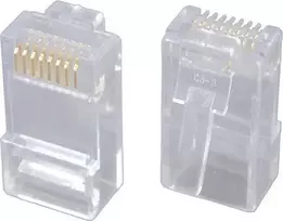 Solarix modulinis kištukas 8p8c CAT6 sulankstytas, neekranuotas, laidui KRJ45 / 6SLD-100