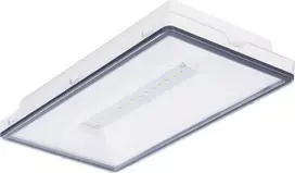 Intelight 3,5W avarinis/evakuacinis šviestuvas VELLA SO 125 M 1H MT IP65, baltas