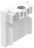 Pakabinamas šviestuvas Ideal Lux Aksesuaras Ego End Cap Low Senza Foro Wh