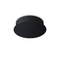 Pakabinamas šviestuvas Ideal Lux Tvirtinimo Elementas Rosone Magnetico 8 Luci Nero