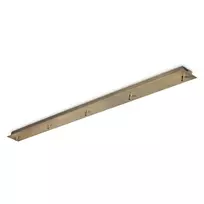 Pakabinamas šviestuvas Ideal Lux Tvirtinimo Elementas Rosone Lineare 5 Luci Ottone Brunito