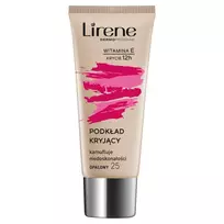 Lirene vitamino E stipriai dengiantis skystas makiažo pagrindas 25 įdegęs, 30 ml
