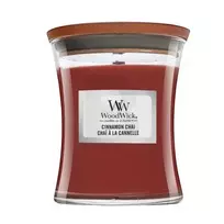 WoodWick Aromatinė žvakė (Cinnamon Chai), 85 g