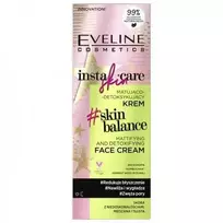 „Eveline Cosmetics Eveline Insta Skin Care Skin Balance“ matinį ir detoksikuojantį veido kremą, 50 ml