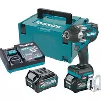 MAKITA Smūginis veržliasukis 1/2" 40V XGT TW008GD201 750Nm 2x2,5Ah ZAPADKA