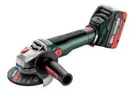 Akumuliatorinis kampinis šlifuoklis Metabo WB 18 LT BL 11-125 Quick; 18 V; 125 mm; 2x5,5 Ah akum.