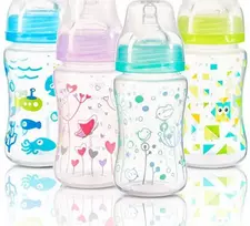 Baby Ono B.O.403 Buteliukas su plačia burna 240 ml PASIRŪPINKITE