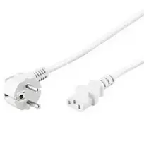 PremiumCord 230V maitinimo laidas prie kompiuterio 2m baltas