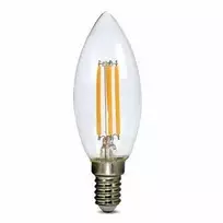 Solight LED lemputė retro, žvakė 4W, E14, 3000K, 360°, 440lm
