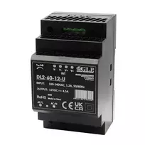 GLP maitinimo šaltinis ant DIN bėgelio 24V 60W (DL2-60-24-U)