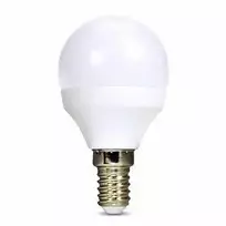 Solight LED lemputė, miniglobėlis, 4W, E14, 3000K, 340lm, baltas
