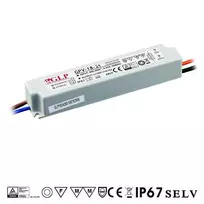 Bikuvalt 18W LED Maitinimo šaltinis GLP 24V IP67