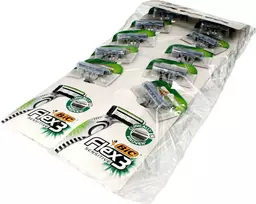 Bic Bic Flex 3 Sensitive Razor Card - 1 pakuotė - 10 vnt