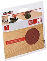 Kreator KRT231005 - 5 vnt. švitrinio popieriaus, 150 mm, G80