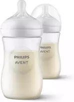 PHILIPS AVENT NATURAL RESPONSE BUTELIUKŲ RINKINYS, 260 ML, 1 MĖN.+, 2 VNT., BALTA