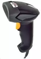 Virtuos Virtuos CCD brūkšninių kodų skaitytuvas HT-310A didelio nuotolio, USB (klaviatūra/RS232), stovas, juodas