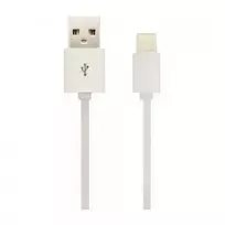 USB laidas MFI IPHONE, 1,5m, baltas.