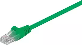 Goobay Patchcord U/UTP Cat. 5e CCA žalias 2m (68358)