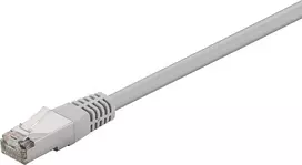 Goobay Kabelis krosowy patchcord F/UTP kat. 5e pilka 10m (73081)