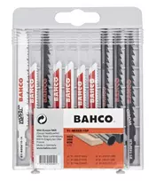 Bahco Siaurapjūklio pjūklelių rinkinys 10vnt, metalui, medžiui ir plastikui