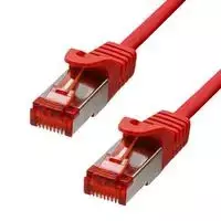„ProXtend F/UTP CAT6 LSZH AWG 26 CU Raudona 0.5M (6FUTP-005R)“