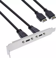 InLine ® Lizdas laikiklis USB Type- C į USB 3.1 priekinio skydelįKey- A vidinis, 0.5m