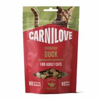 CARNILOVE Crunchy Snack Duck enriched with Raspberries skanėstai katėms 50 g