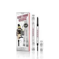 Benefit Goof Proof Getaway Duo Travel Set antakių pieštukų rinkinys moterims, atspalvis: 3 Warm šviesiai rudas, 2 x 0,34 g