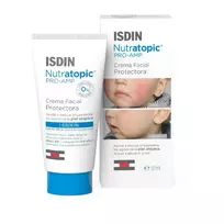 Isdin Nutratopic Pro Amp veido kremas atopinei odai 50ml