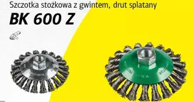 Klingspor K.SZCZOTKA 115mm M14 BK600Z DRUT SKRĘCANY NIERDZEWNY